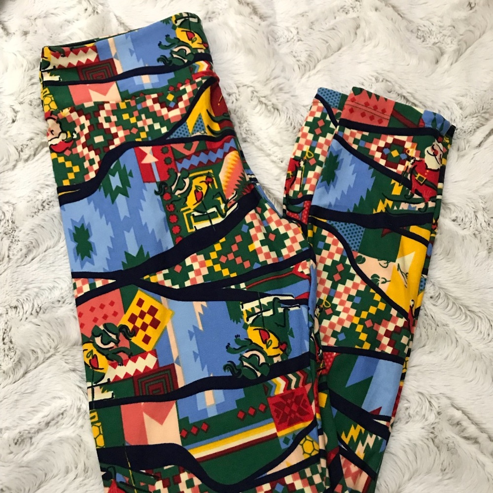 Lularoe holiday leggings